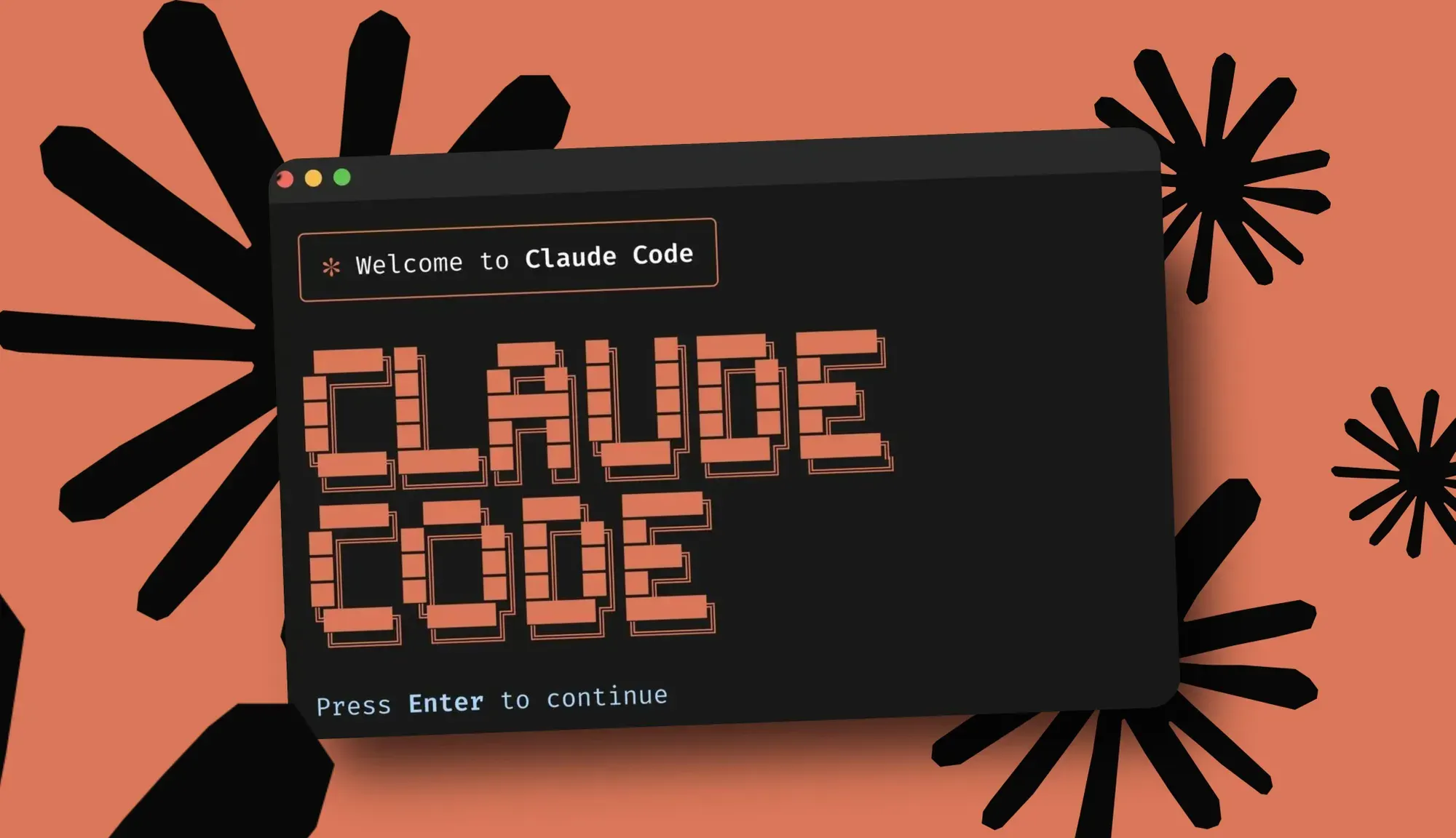 The Claude Code welcome screen in a terminal window